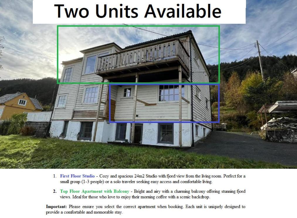 Fjordview Rentals Μπέργκεν Εξωτερικό φωτογραφία
